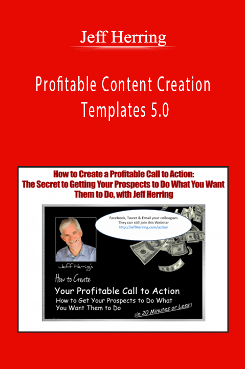 Jeff Herring - Profitable Content Creation Templates 5.0