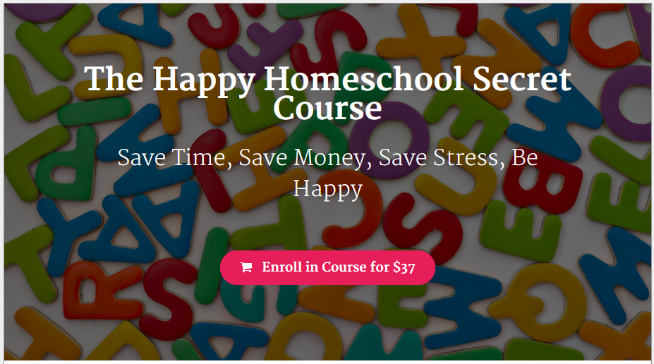 Jennifer Elia - The Happy Homeschool Secret Course