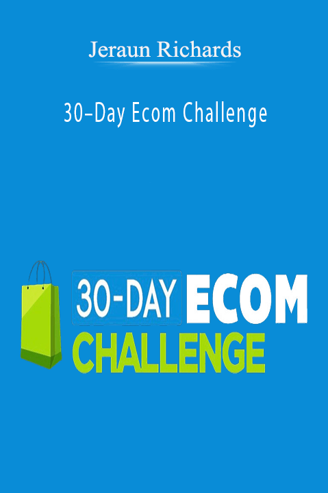 30–Day Ecom Challenge – Jeraun Richards