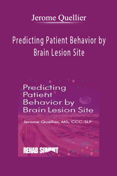 Predicting Patient Behavior by Brain Lesion Site – Jerome Quellier