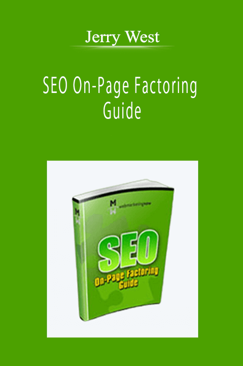 Jerry West - SEO On-Page Factoring Guide