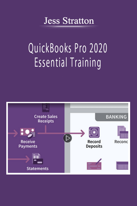 Jess Stratton - QuickBooks Pro 2020 Essential Training