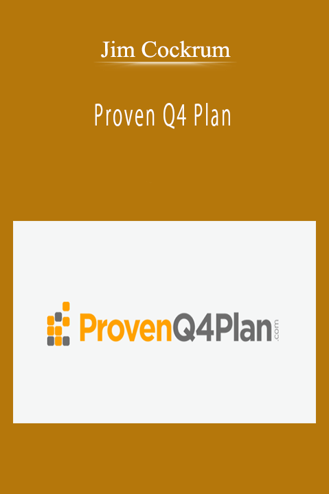 Jim Cockrum - Proven Q4 Plan