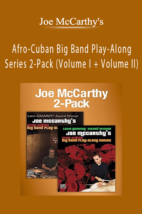 Afro–Cuban Big Band Play–Along Series 2–Pack (Volume I + Volume II) – Joe McCarthy's