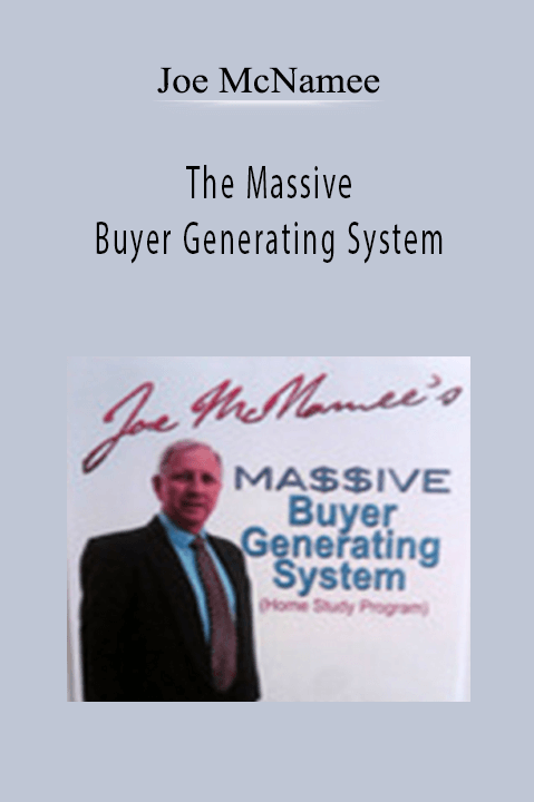 The Massive Buyer Generating System – Joe McNamee