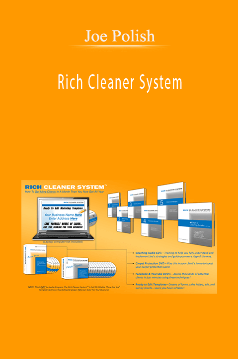 Rich Cleaner System – Joe Polish