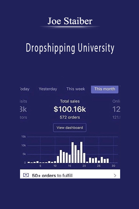 Dropshipping University – Joe Staiber