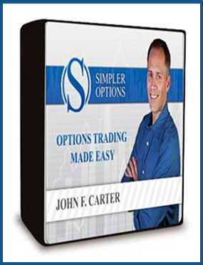 John Carter SimplerOptions Small Lot Option Trading Strategy Course and 3 Day Live Class