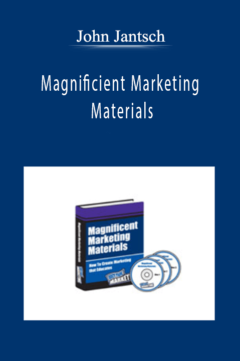 John Jantsch - Magnificient Marketing Materials