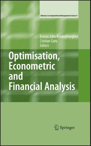 John Kontoghiorghes - Optimisation, Econometric & Financial Analysis