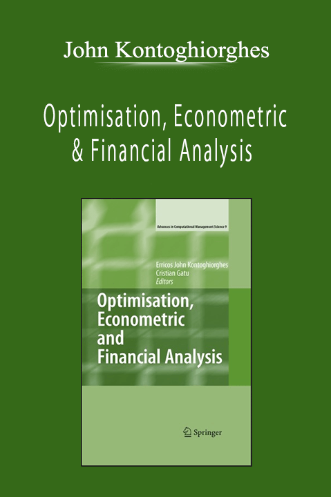 John Kontoghiorghes - Optimisation, Econometric & Financial Analysis