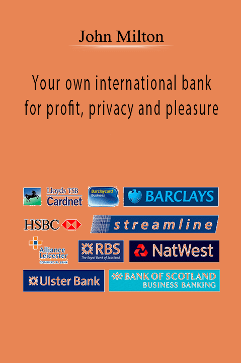 Your own international bank for profit