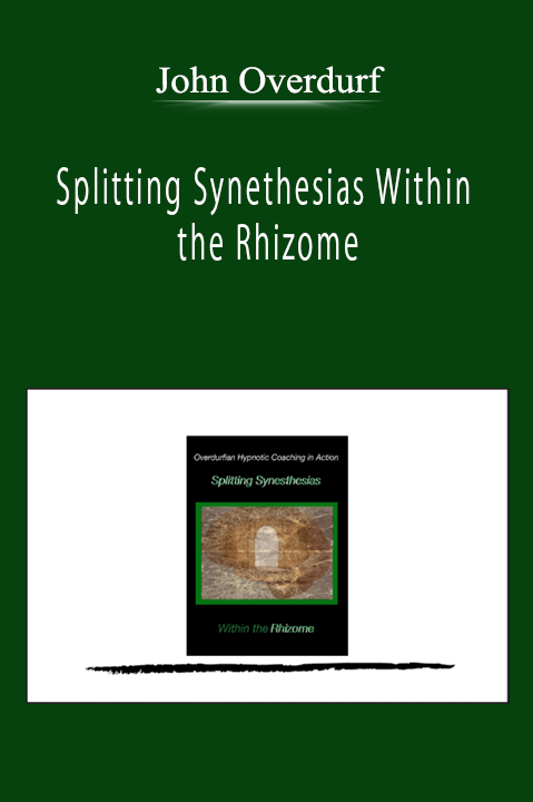 John Overdurf - Splitting Synethesias Within the Rhizome