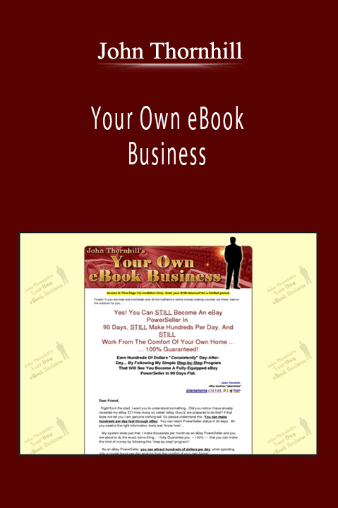 John Thornhill - Your Own eBook Business