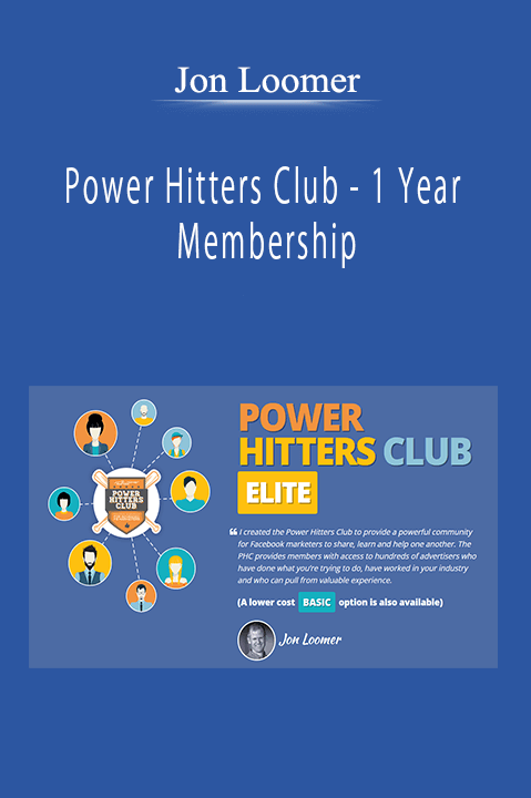 Jon Loomer - Power Hitters Club - 1 Year Membership