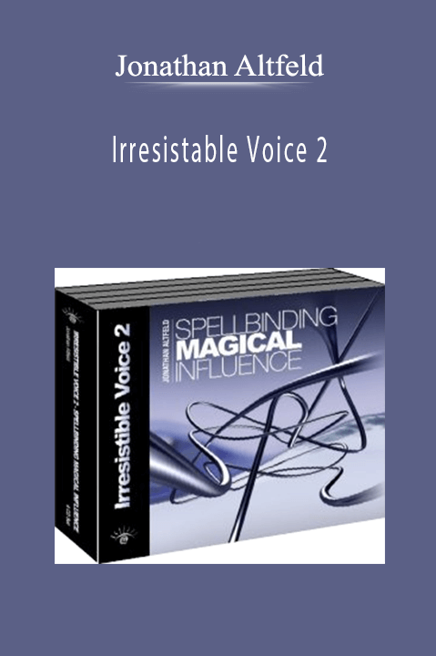 Irresistable Voice 2 – Jonathan Altfeld