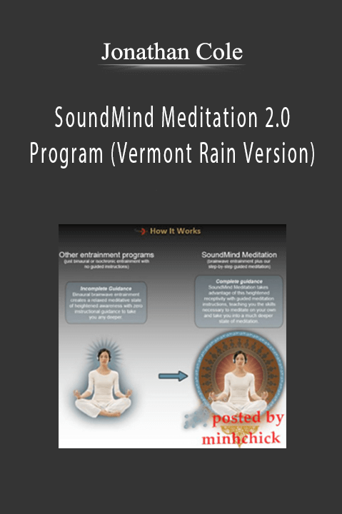 SoundMind Meditation 2.0 Program (Vermont Rain Version) – Jonathan Cole