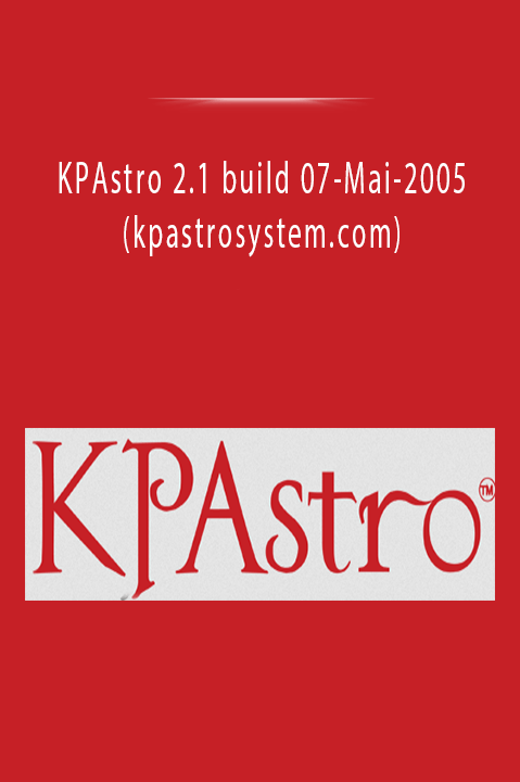 KPAstro 2.1 build 07–Mai–2005 (kpastrosystem.com)