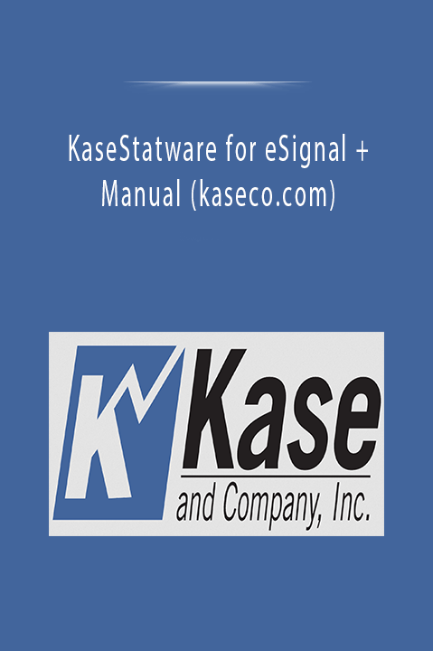 KaseStatware for eSignal + Manual (kaseco.com)