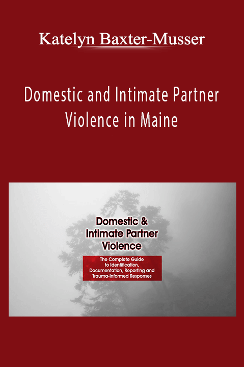 Domestic and Intimate Partner Violence in Maine: Identification