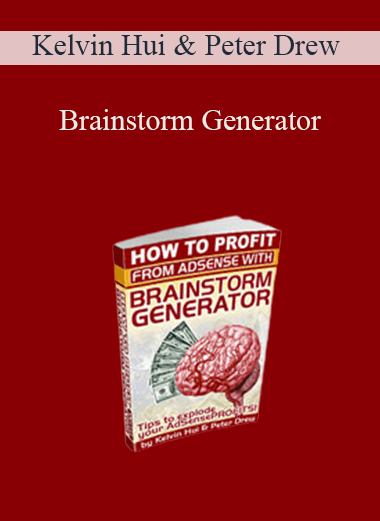 Brainstorm Generator – Kelvin Hui and Peter Drew