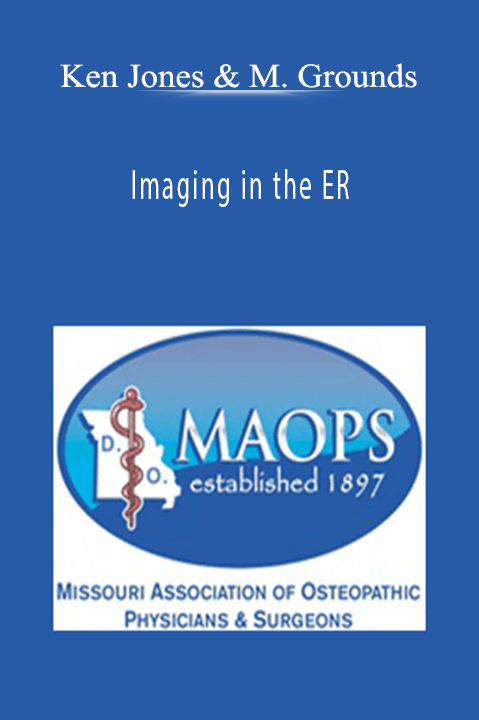 Imaging in the ER – Ken Jones