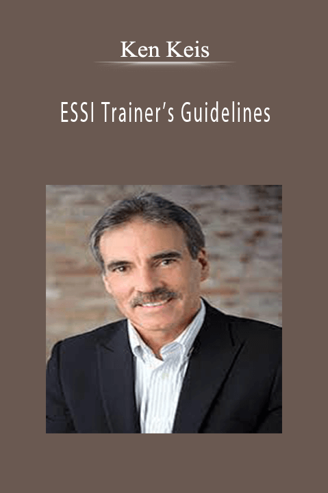 ESSI Trainer’s Guidelines – Ken Keis