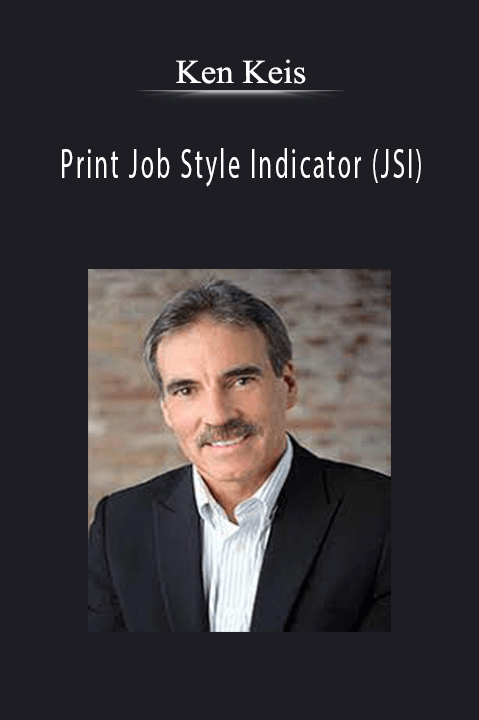 Print Job Style Indicator (JSI) – Ken Keis