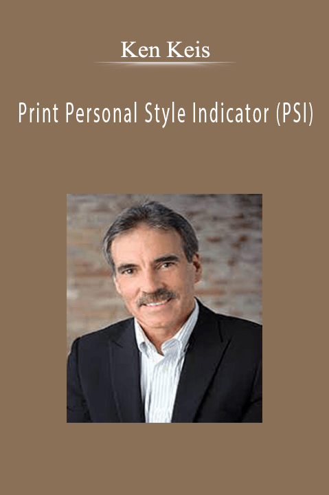 Print Personal Style Indicator (PSI) – Ken Keis