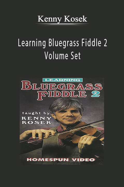 Learning Bluegrass Fiddle 2 Volume Set – Kenny Kosek