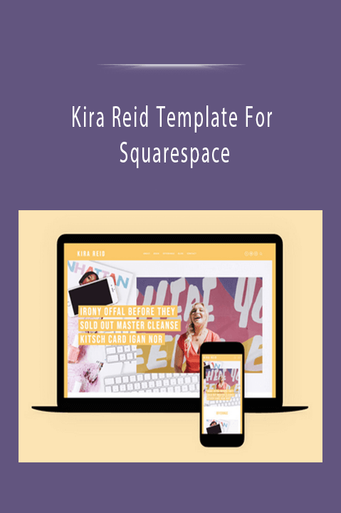 Kira Reid Template For Squarespace