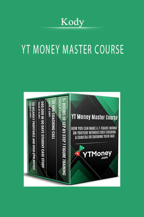 YT MONEY MASTER COURSE – Kody