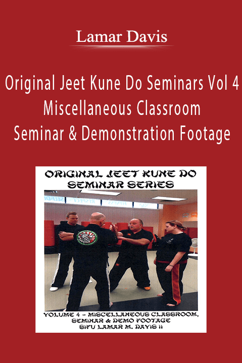 Original Jeet Kune Do Seminars Vol 4 – Miscellaneous Classroom