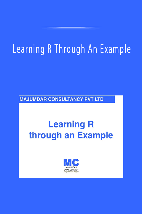 Learning R Through An Example