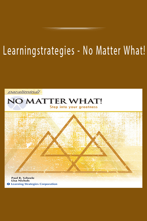 No Matter What! – Learningstrategies