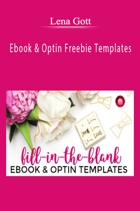 Ebook & Optin Freebie Templates – Lena Gott