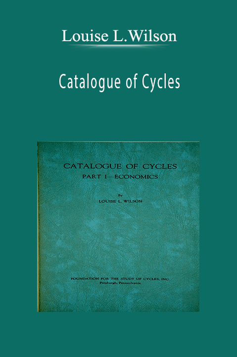 Catalogue of Cycles – Louise L.Wilson