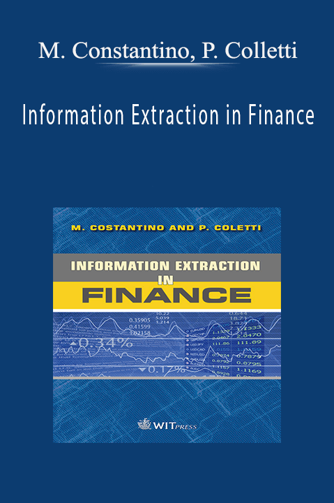 Information Extraction in Finance – M. Constantino