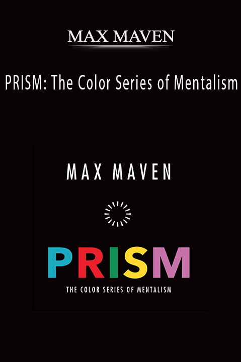 PRISM: The Color Series of Mentalism – MAX MAVEN