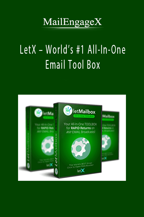 LetX – World’s #1 All–In–One Email Tool Box – MailEngageX