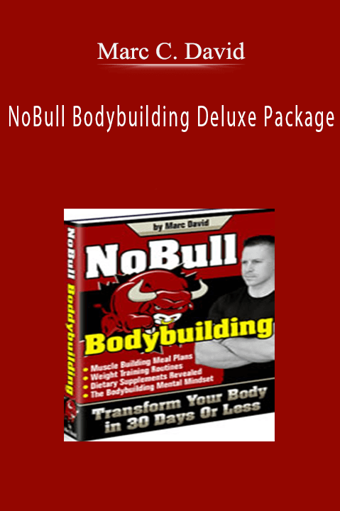 NoBull Bodybuilding Deluxe Package – Marc C. David