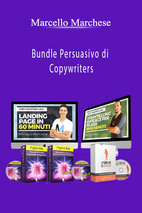 Bundle Persuasivo di Copywriters – Marcello Marchese