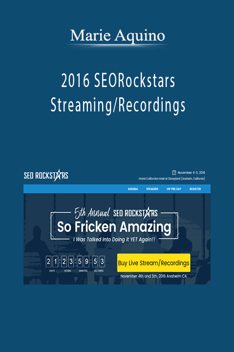 2016 SEORockstars Streaming/Recordings – Marie Aquino