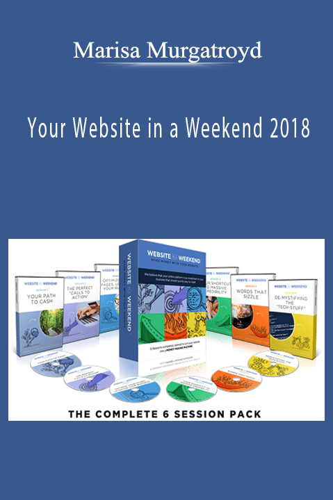 Your Website in a Weekend 2018 – Marisa Murgatroyd