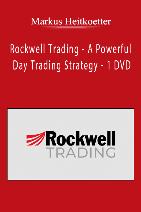 Markus Heitkoetter - Rockwell Trading - A Powerful Day Trading Strategy - 1 DVD