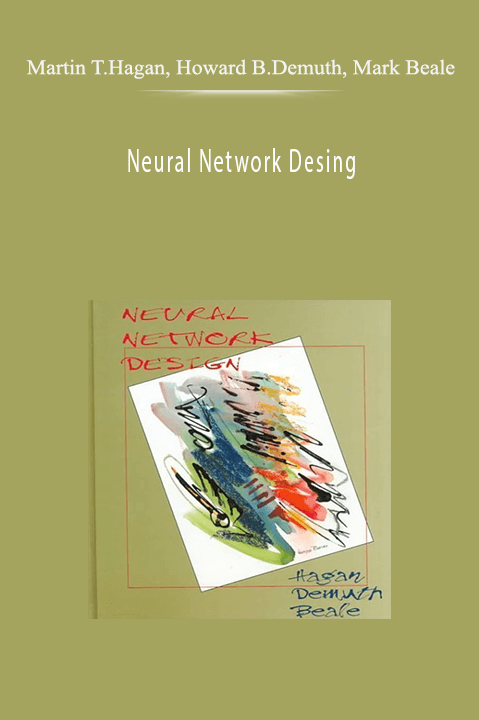 Neural Network Desing – Martin T.Hagan