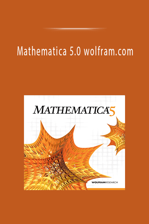 Mathematica 5.0 wolfram.com