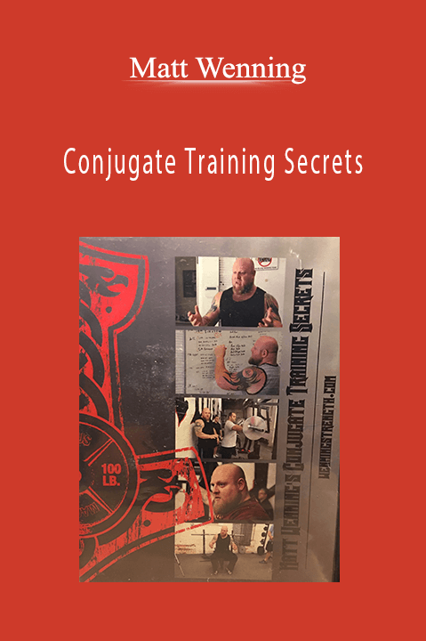 Conjugate Training Secrets – Matt Wenning