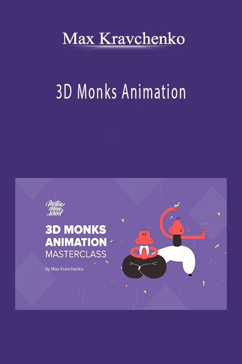 3D Monks Animation – Max Kravchenko