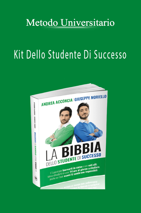 Kit Dello Studente Di Successo – Metodo Universitario